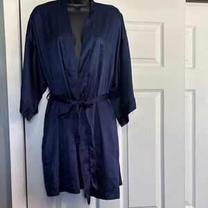 Victorias Secret satin wrap/robe